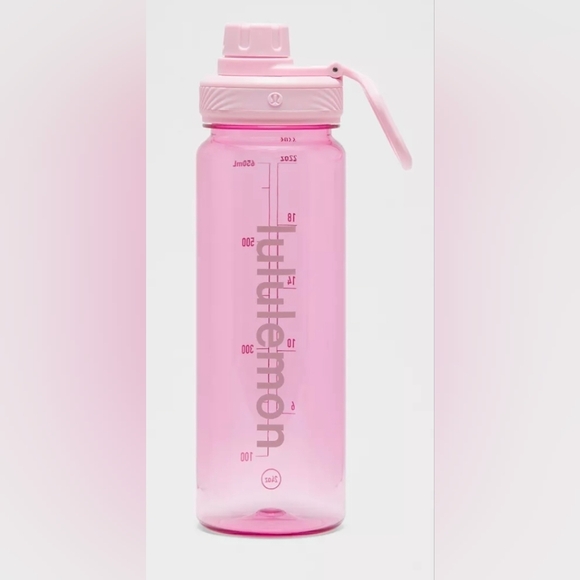 lululemon athletica Other - Lululemon Back To Life Clear Pink Frosting 24oz Bottle, New